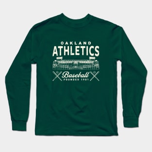 Oakland A's Stadium by Buck Tee Long Sleeve T-Shirt